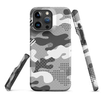 iPhone® Snap Case - Pattern - Winter Camo 1 - Matte - iPhone 15 Pro Max