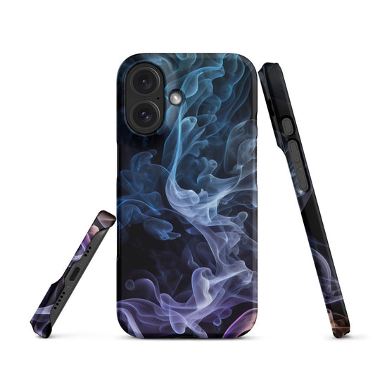 iPhone® Snap Case - Abstract - Smoke Style 3 - Matte - iPhone 16