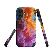 iPhone® Snap Case - Abstract - Smoke Style 6 - Matte - iPhone 16