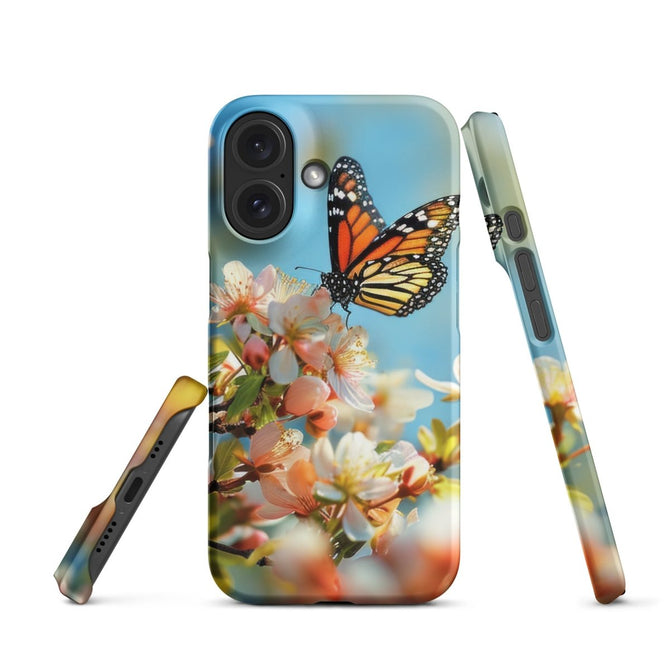 iPhone® Snap Case - Animal - Butterfly Style 1 - Matte - iPhone 16