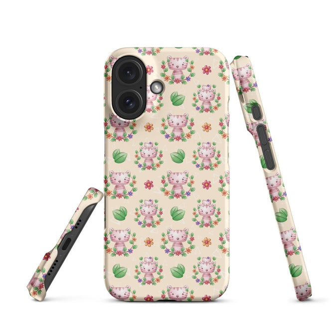 iPhone® Snap Case - Pattern - Cat 1 - Matte - iPhone 16