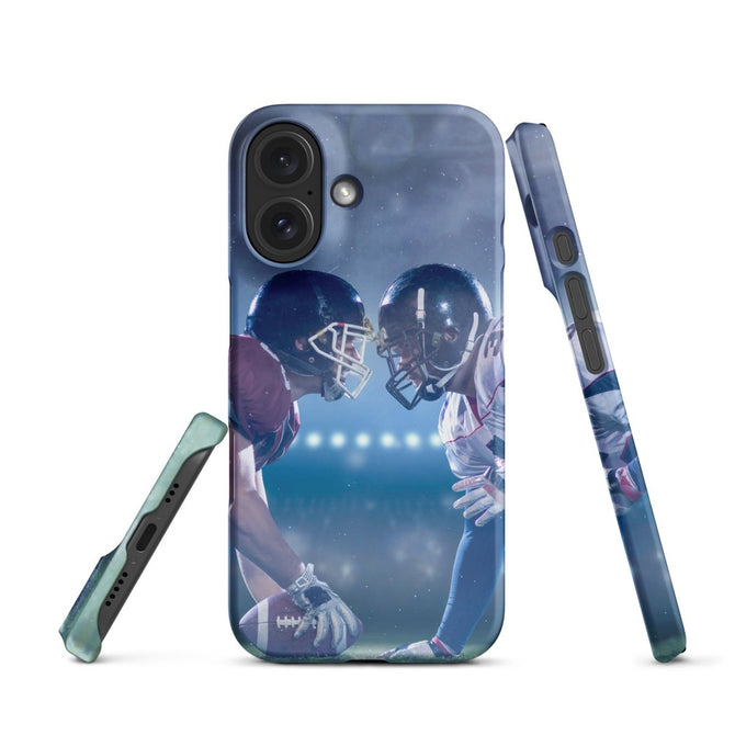 iPhone® Snap Case - Sports - Football Style 1 - Matte - iPhone 16