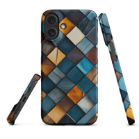 iPhone® Snap Case - Abstract - Geometric Style 3 - Matte - iPhone 16 Plus