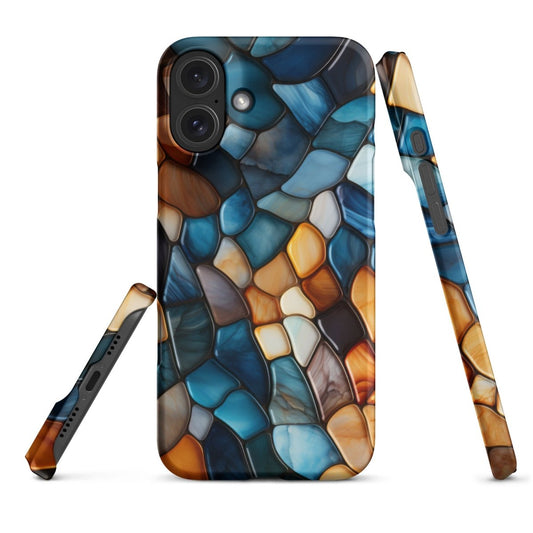 iPhone® Snap Case - Abstract - Geometric Style 4 - Matte - iPhone 16 Plus