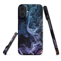 iPhone® Snap Case - Abstract - Smoke Style 3 - Matte - iPhone 16 Plus