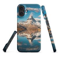 iPhone® Snap Case - Nature - Mountain Style 1 - Matte - iPhone 16 Plus