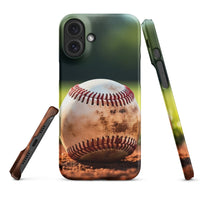 iPhone® Snap Case - Sports - Baseball Style 1 - Matte - iPhone 16 Plus