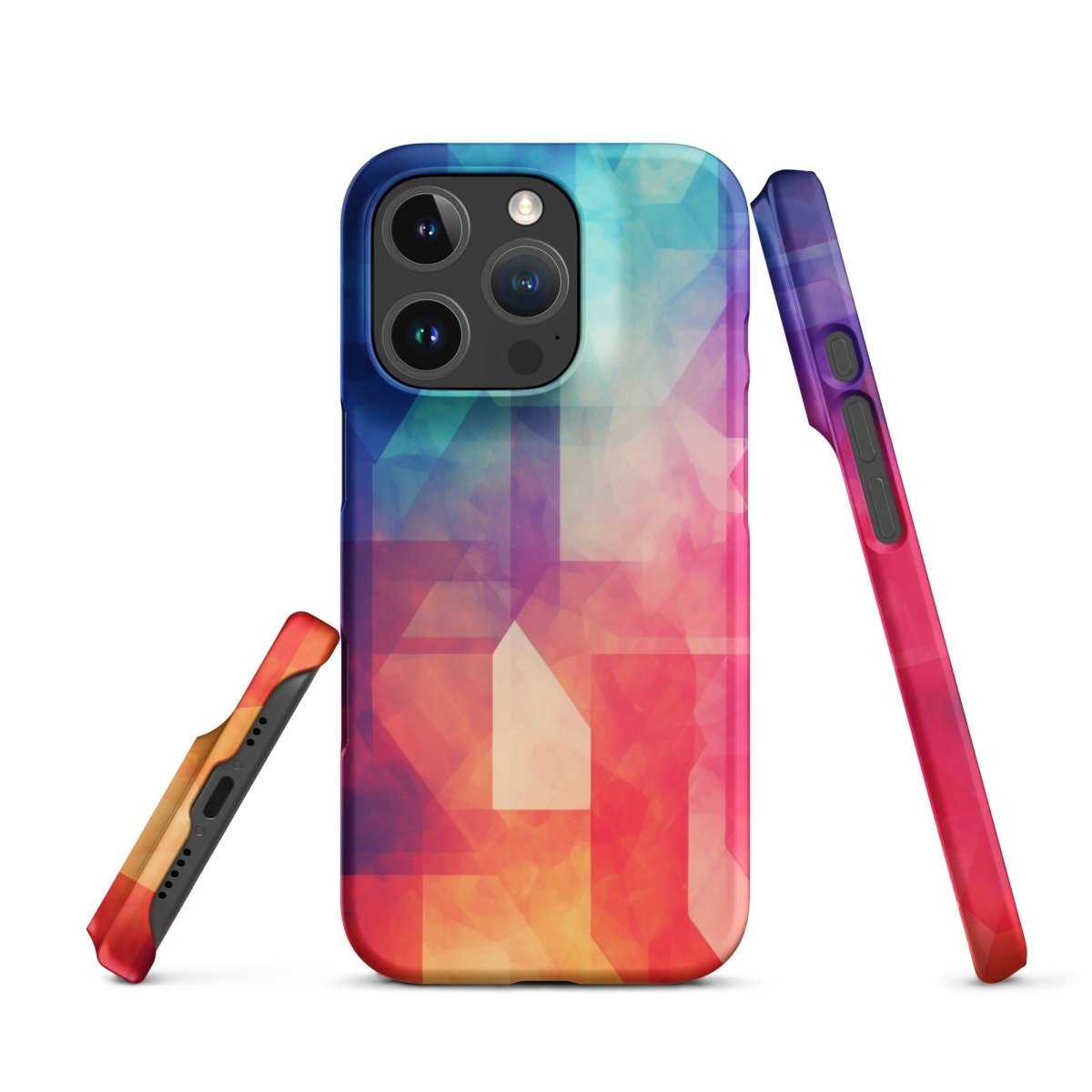iPhone® Snap Case - Abstract - Geometric Style 1 - Matte - iPhone 16 Pro