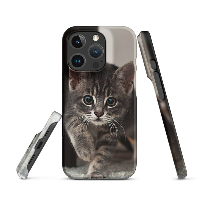 iPhone® Snap Case - Animal - Cat Style 1 - Matte - iPhone 16 Pro