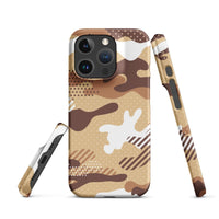 iPhone® Snap Case - Pattern - Desert Camo 1 - Matte - iPhone 16 Pro