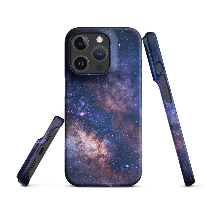 iPhone® Snap Case - Space - Stars/Galaxy Style 1 - Matte - iPhone 16 Pro