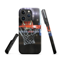 iPhone® Snap Case - Sports - Basketball Style 1 - Matte - iPhone 16 Pro