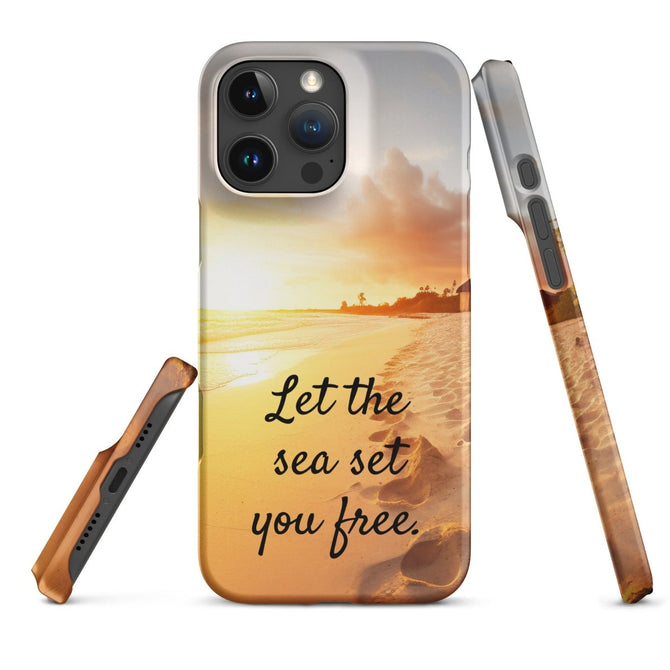 iPhone® Snap Case - Nature - Beach Style 1 - Matte - iPhone 16 Pro Max