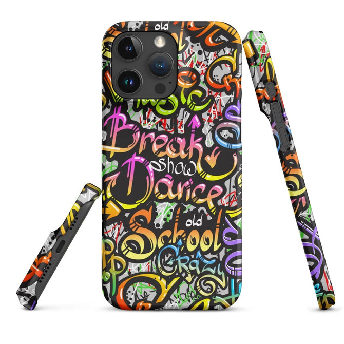 iPhone® Snap Case - Pattern - Graffiti 1 - Matte - iPhone 16 Pro Max