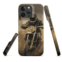 iPhone® Snap Case - Transportation (Offroad) - Dirt Bike Style 1 - Matte - iPhone 16 Pro Max