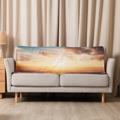Sherpa Blanket (Full Coverage) - Nature - Sunset 1 (Horizontal) - 37″×57″ - 