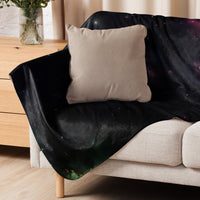 Sherpa Blanket (Full Coverage) - Space - Stars 1 (Vertical) - 37″×57″ - 