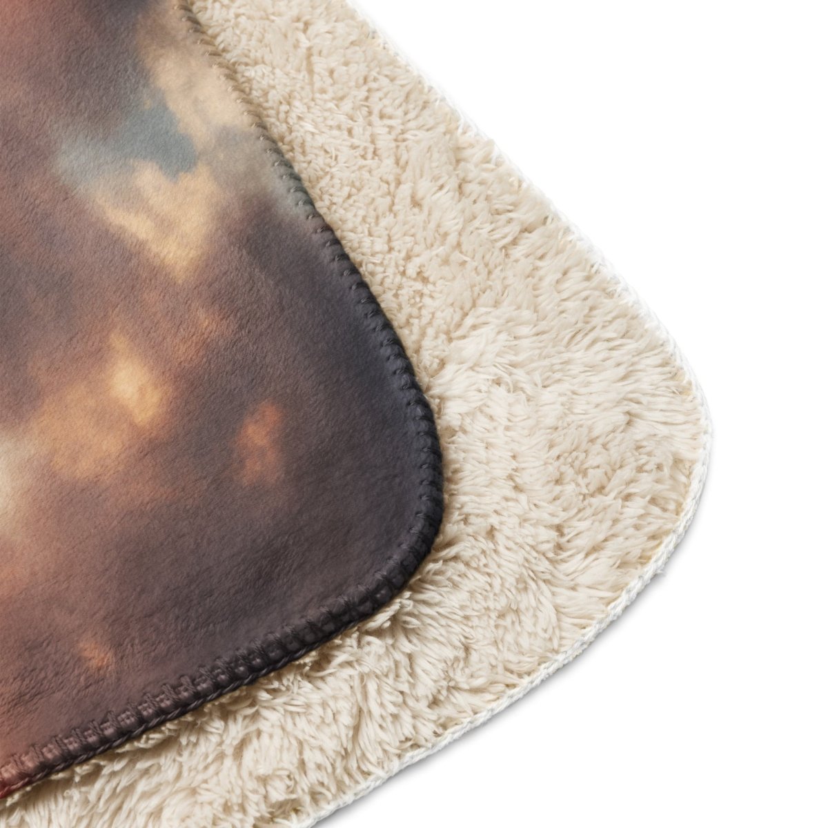 Sherpa Blanket (Full Coverage) - Nature - Sunset 1 (Horizontal) - 37″×57″ - 