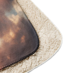 Sherpa Blanket (Full Coverage) - Nature - Sunset 1 (Horizontal) - 37″×57″ - 