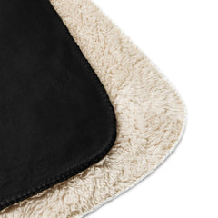Sherpa Blanket (Full Coverage) - Sports - Basketball 1 (Horizontal) - 37″×57″ - 