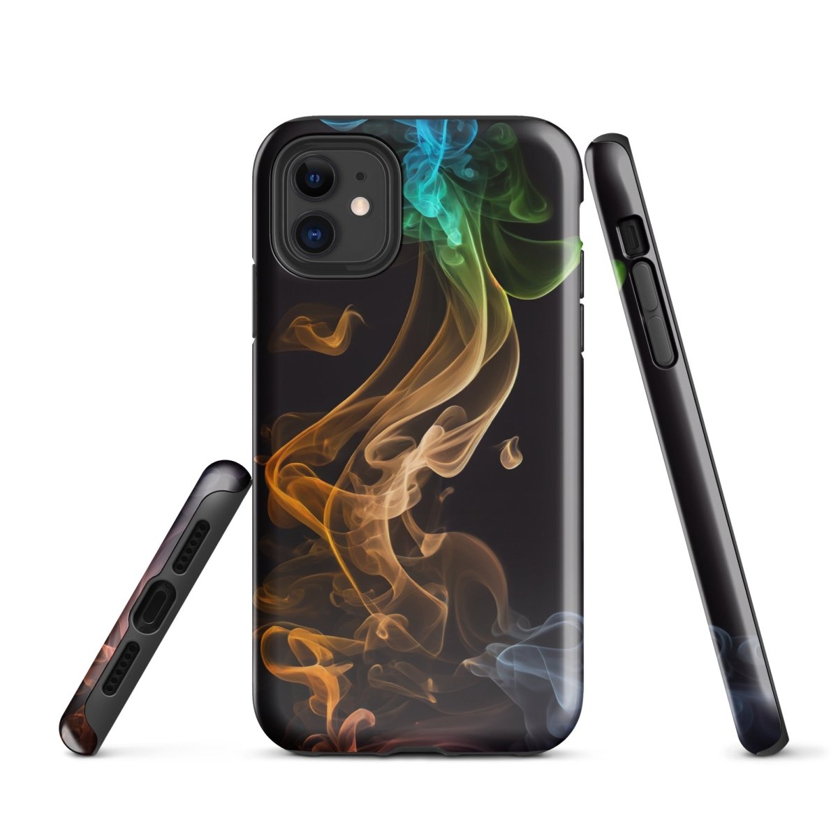 iPhone® Tough Case - Abstract - Smoke Style 2 - Glossy - iPhone 11