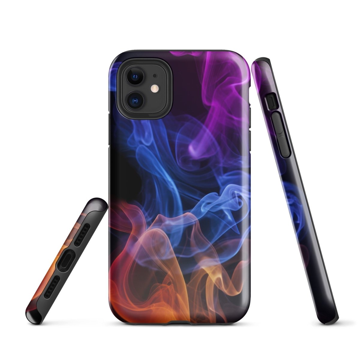 iPhone® Tough Case - Abstract - Smoke Style 4 - Glossy - iPhone 11