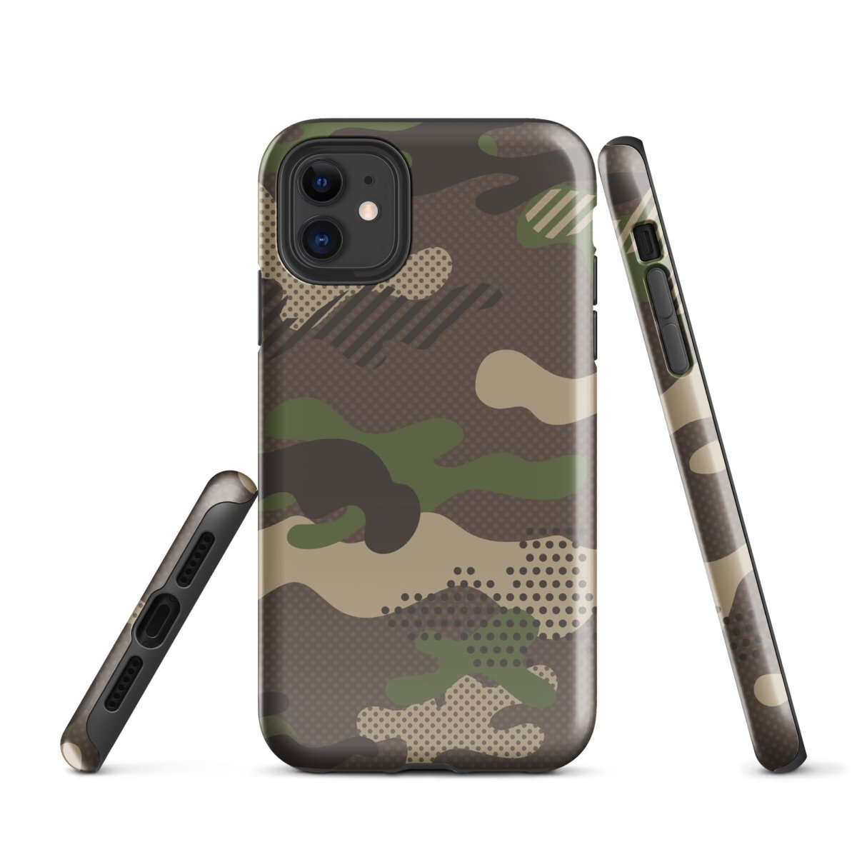 iPhone® Tough Case - Pattern - Forest Camo 1 - Glossy - iPhone 11