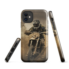 iPhone® Tough Case - Transportation (Offroad) - Dirt Bike Style 1 - Glossy - iPhone 11
