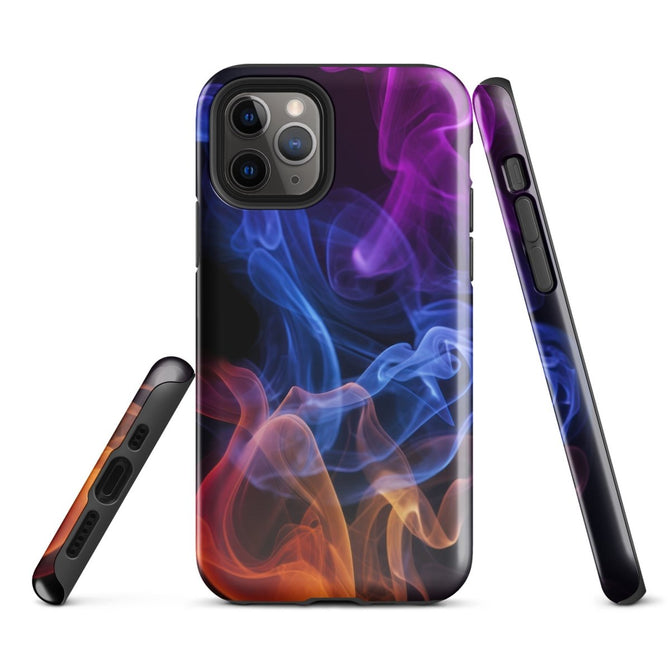 iPhone® Tough Case - Abstract - Smoke Style 4 - Glossy - iPhone 11 Pro