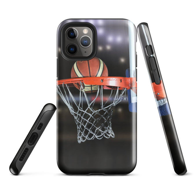 iPhone® Tough Case - Sports - Basketball Style 1 - Glossy - iPhone 11 Pro