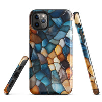 iPhone® Tough Case - Abstract - Geometric Style 4 - Glossy - iPhone 11 Pro Max