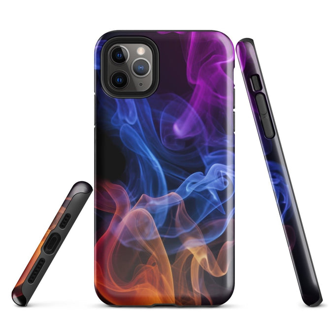 iPhone® Tough Case - Abstract - Smoke Style 4 - Glossy - iPhone 11 Pro Max