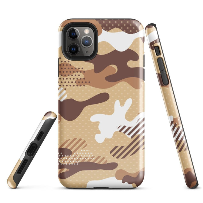 iPhone® Tough Case - Pattern - Desert Camo 1 - Glossy - iPhone 11 Pro Max