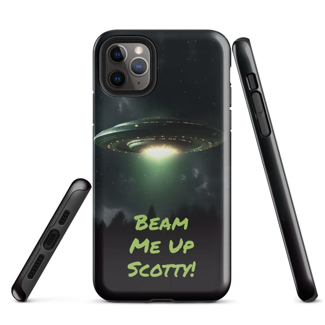 iPhone® Tough Case - Space - Alien UFO Style 1 - Glossy - iPhone 11 Pro Max