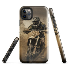 iPhone® Tough Case - Transportation (Offroad) - Dirt Bike Style 1 - Glossy - iPhone 11 Pro Max
