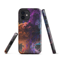 iPhone® Tough Case - Abstract - Smoke Style 1 - Glossy - iPhone 12