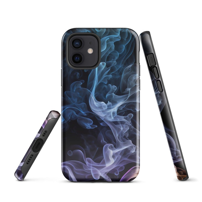 iPhone® Tough Case - Abstract - Smoke Style 3 - Glossy - iPhone 12