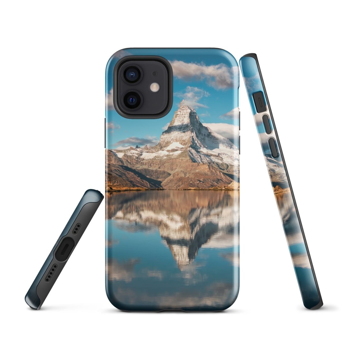 iPhone® Tough Case - Nature - Mountain Style 1 - Glossy - iPhone 12