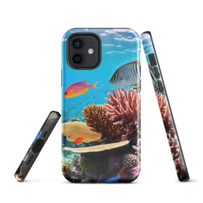 iPhone® Tough Case - Nature - Sea Style 1 - Glossy - iPhone 12