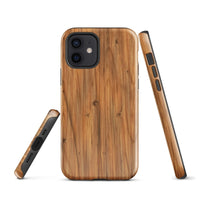 iPhone® Tough Case - Nature - Wood 1 - Glossy - iPhone 12