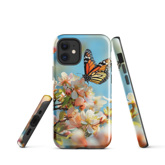 iPhone® Tough Case - Animal - Butterfly Style 1 - Glossy - iPhone 12 mini