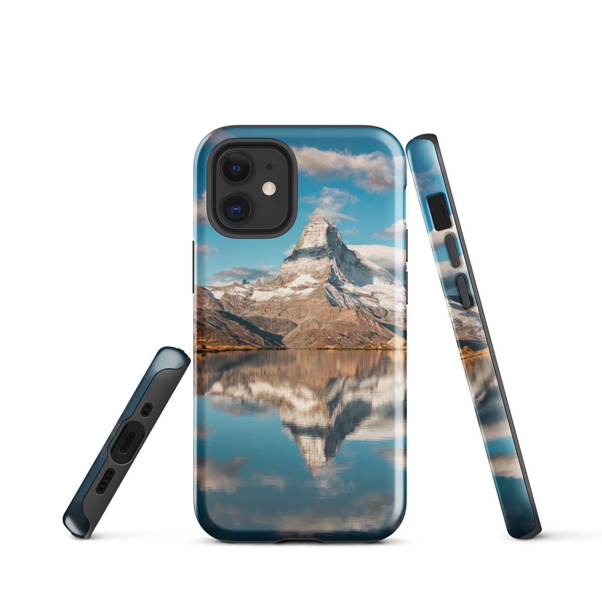 iPhone® Tough Case - Nature - Mountain Style 1 - Glossy - iPhone 12 mini