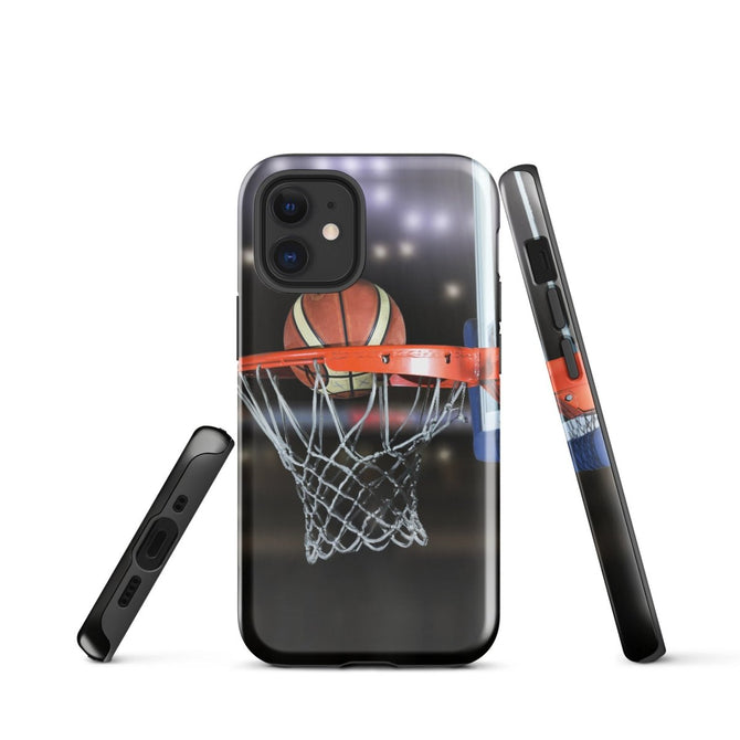 iPhone® Tough Case - Sports - Basketball Style 1 - Glossy - iPhone 12 mini