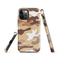 iPhone® Tough Case - Pattern - Desert Camo 1 - Glossy - iPhone 12 Pro