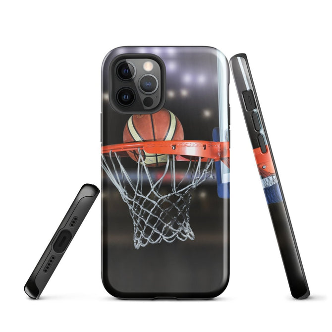 iPhone® Tough Case - Sports - Basketball Style 1 - Glossy - iPhone 12 Pro