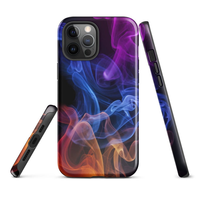 iPhone® Tough Case - Abstract - Smoke Style 4 - Glossy - iPhone 12 Pro Max