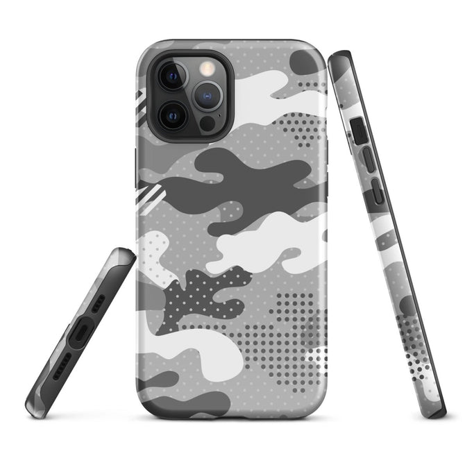 iPhone® Tough Case - Pattern - Winter Camo 1 - Glossy - iPhone 12 Pro Max