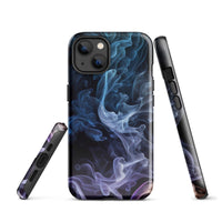 iPhone® Tough Case - Abstract - Smoke Style 3 - Glossy - iPhone 13