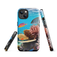 iPhone® Tough Case - Nature - Sea Style 1 - Glossy - iPhone 13