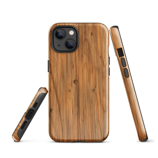 iPhone® Tough Case - Nature - Wood 1 - Glossy - iPhone 13